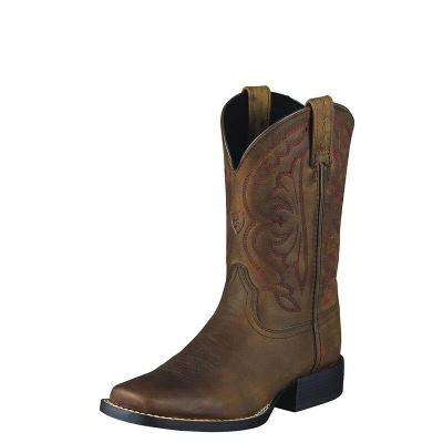 Ariat Quickdraw - Western Laarzen Bruin Kinderen - 36211-718